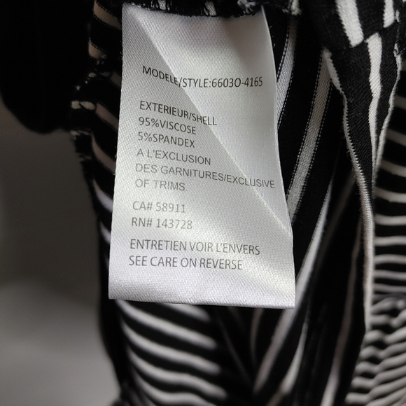 Tribal striped drawstring waist jersey dress size XXL - Picture 8 of 12